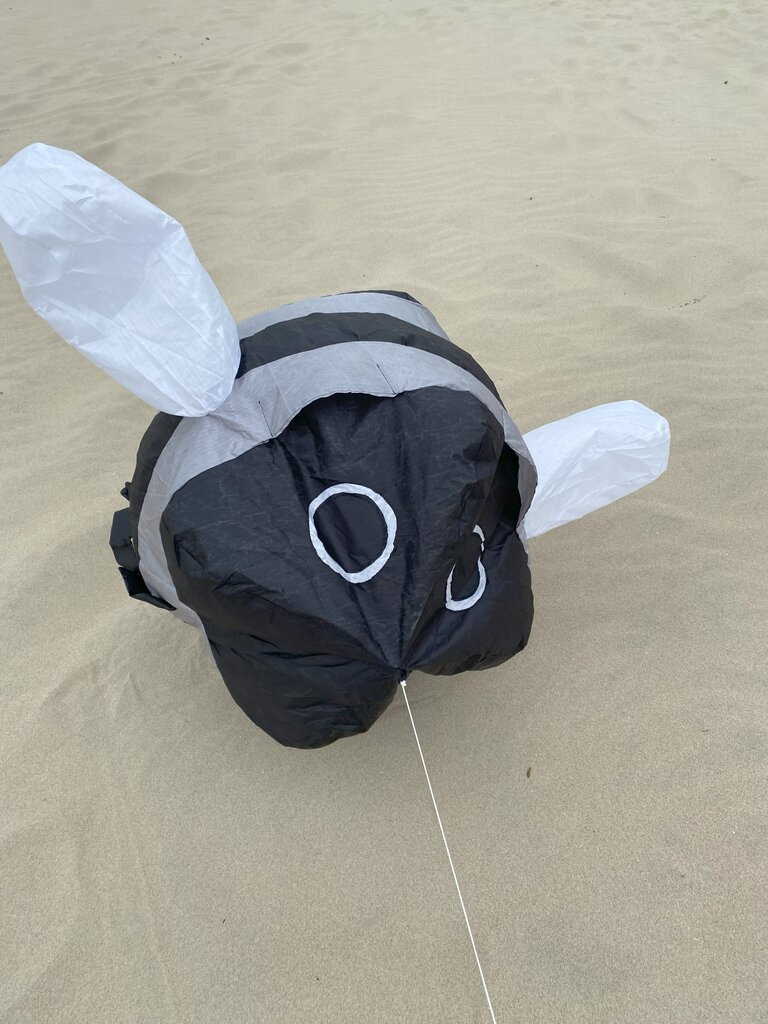 cerf-volant bourdon gris